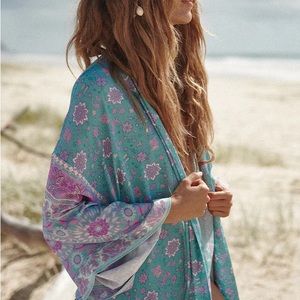 Spell & The Gypsy Collective LOVERS BEACH MAXI ROBE paradise